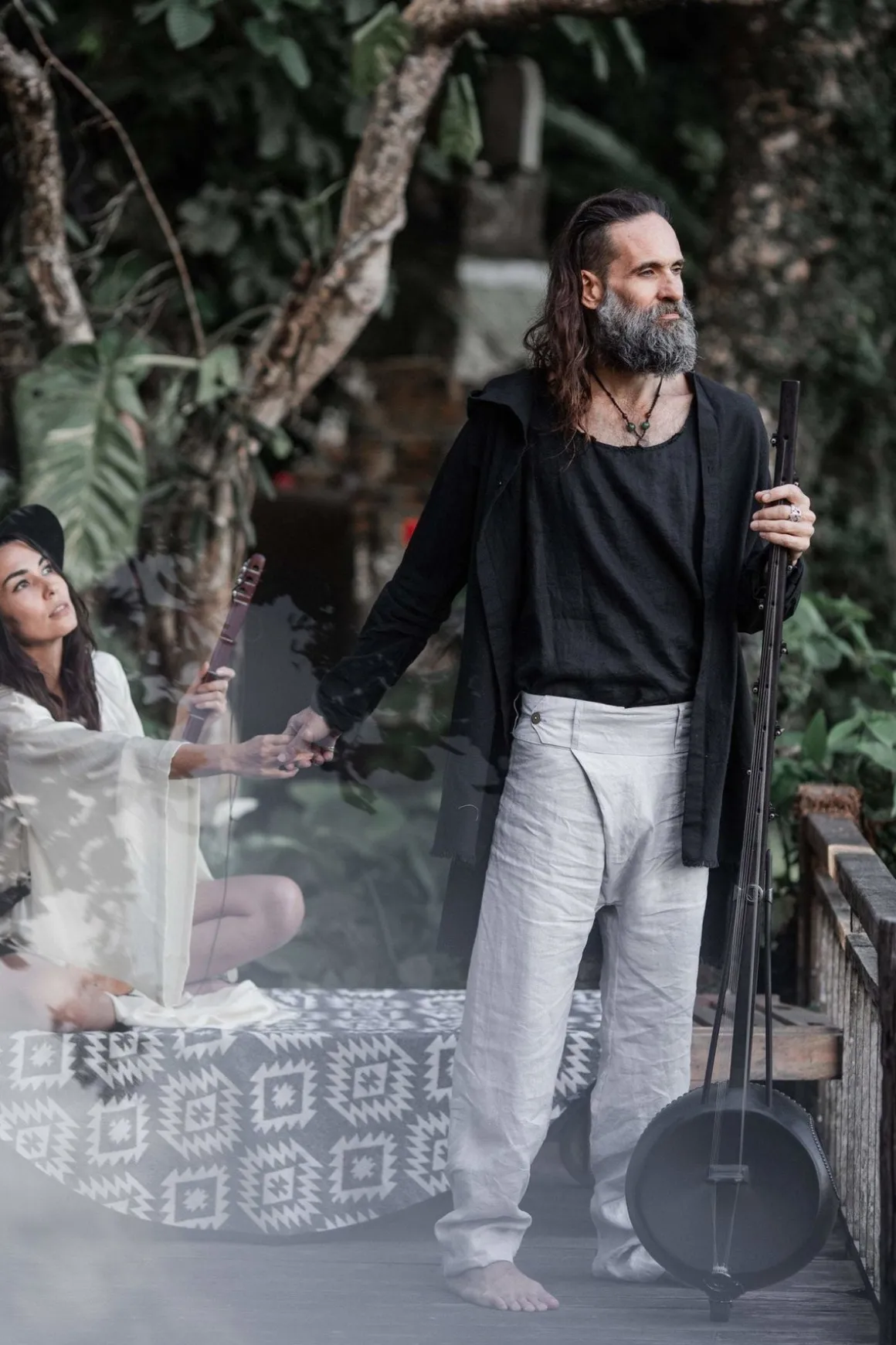 Men's Skirt Pants / Grey