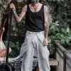 Men's Skirt Pants SET / Grey