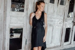 Mini Tunic Dress / Black