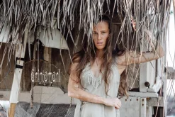 Mini Tunic Dress / Grey