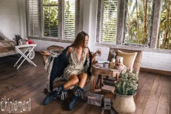 Mini Tunic Dress / Sage