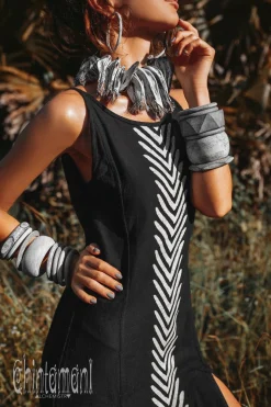 Organic Corner Dress / Black