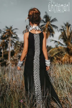 Organic Corner Dress / Black