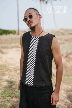 Organic Long Top / Black