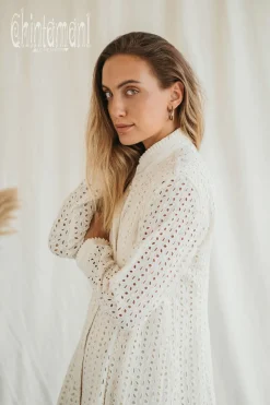 Organic Maxi Dress / Off White