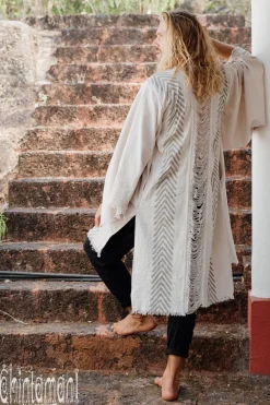 Organic Men's Kimono / Gray