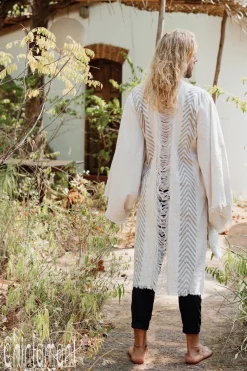 Organic Men's Kimono / Gray