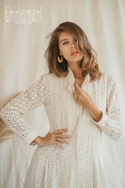 Organic Midi Dress / Off White