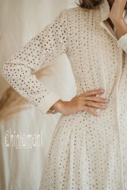 Organic Midi Dress / Off White