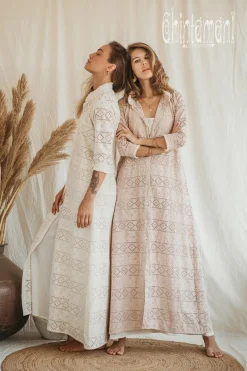 Organic Shirt Dress / Beige