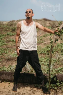 Organic Vest Top / Light Grey