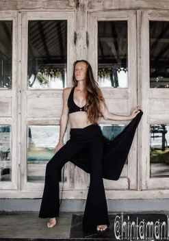 Pants with Skirt / Black