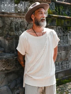 Raw Cotton T-shirt / Off White