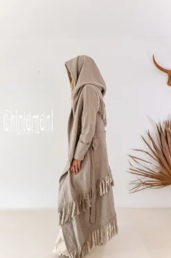 Shamanic Canvas Coat / Gray