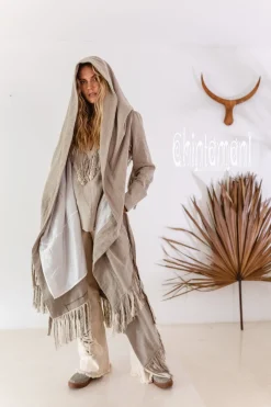 Shamanic Canvas Coat / Gray