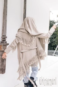 Shamanic Canvas Jacket / Gray