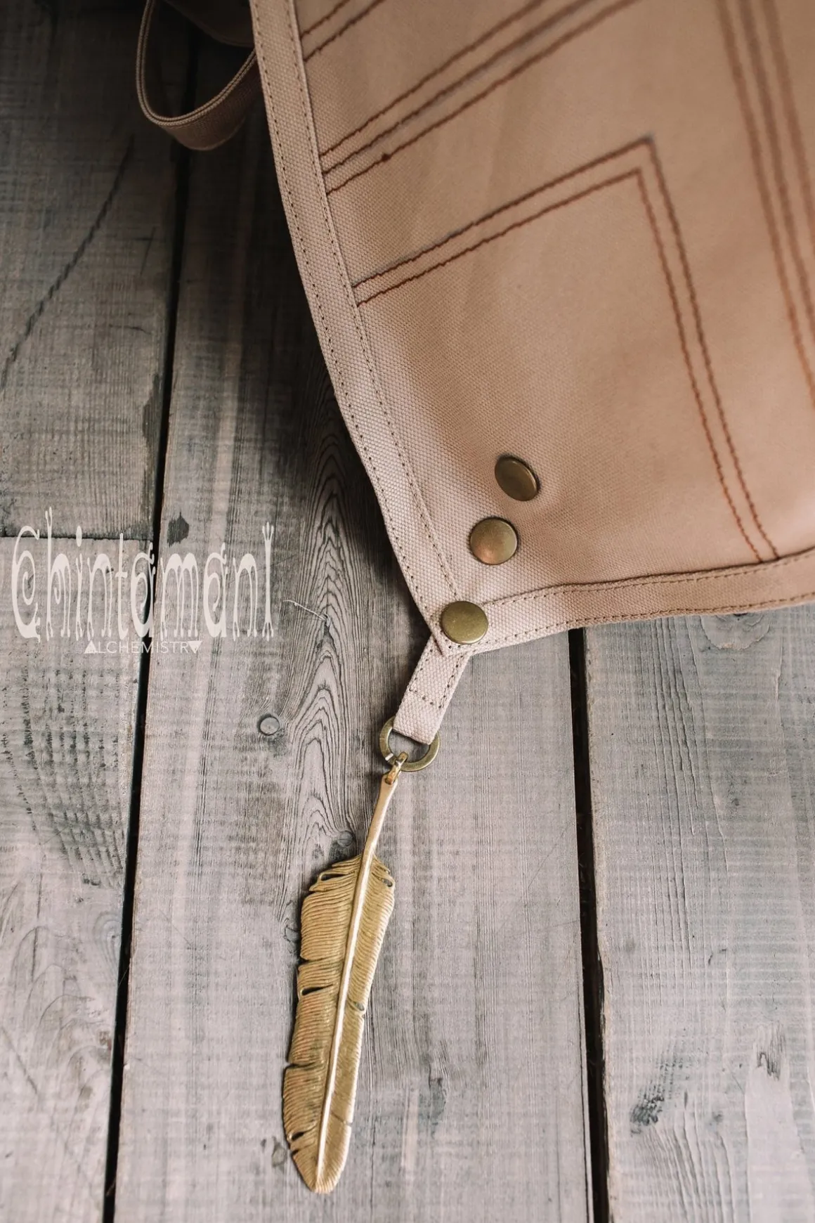 Shield Backpack / Beige