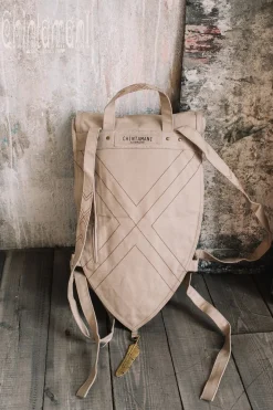 Shield Backpack / Beige