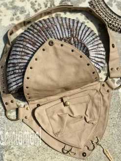 Shipibo Waist Bag / Beige