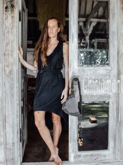 Shipibo Waist Bag / Dark Grey