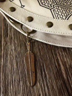 Shipibo Waist Bag / Off White