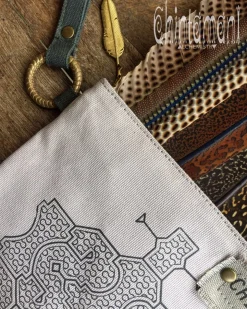 Tribal Clutch Wallet / 4 colors