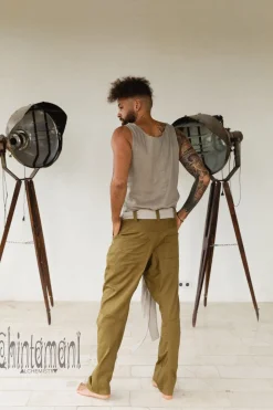 Twill Long Pants / Army Green